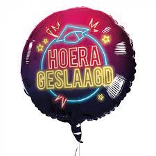 HOERA GESLAAGD  FOLIE BALLON ()